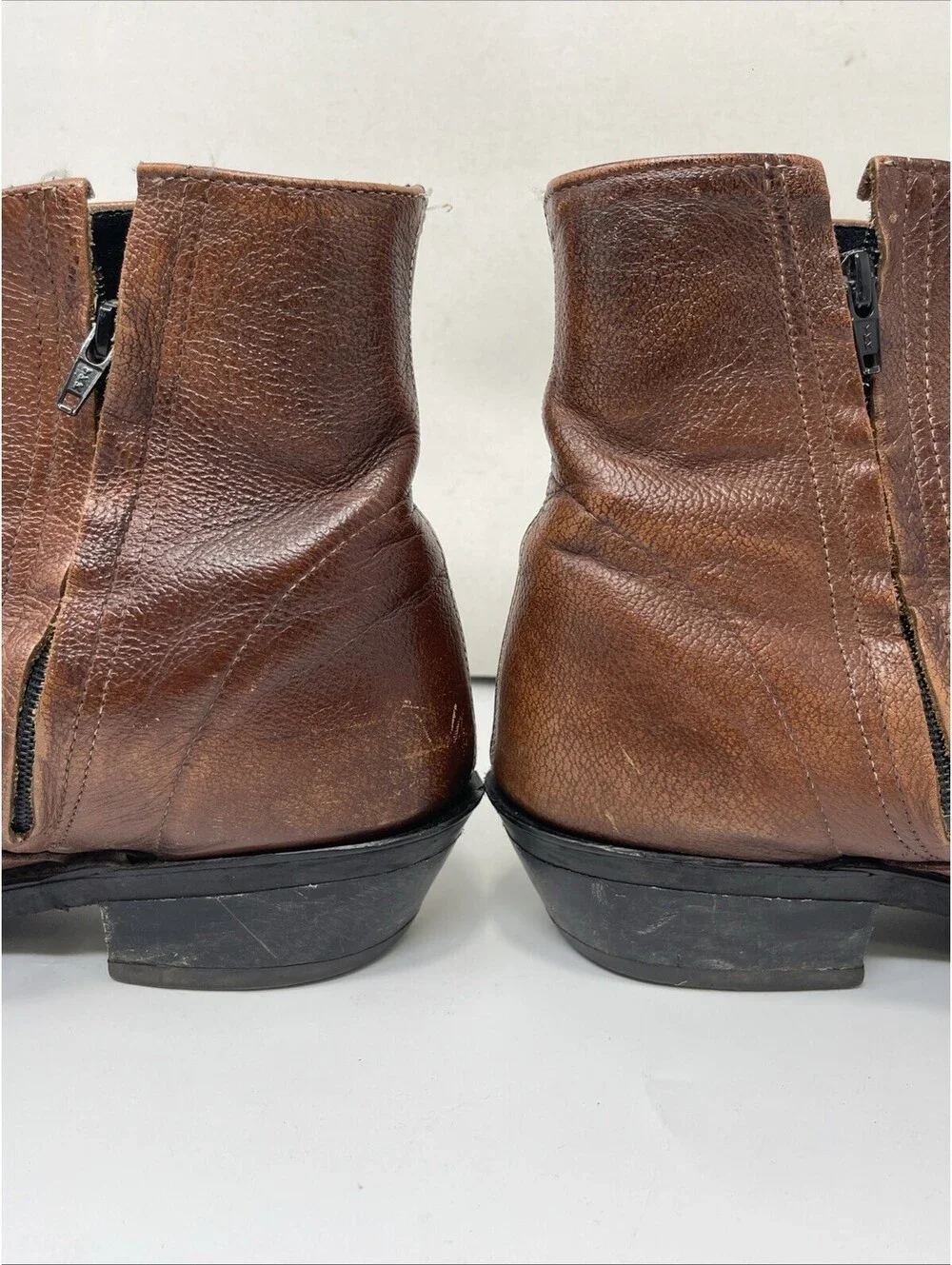 Laredo 5724 Men's Size 13 D Brown Leather Cowboy Western Boots Made In USA
